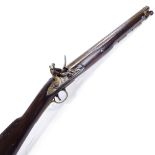 An early 19th century Yeomanry Cavalry flintlock rifle, lock marked Tower with GR cypher, overall