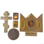 A group of 20th century Russian icons