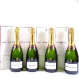 4 bottles of Champagne Bollinger Special Cuvee, all boxed