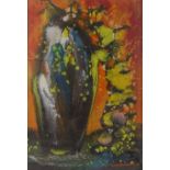 Giandante X (Dante Pesco 1899 - 1984), oil on board, still life, circa 1960, signed, 19" x 13",