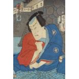 2 Japanese woodblock prints