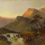F E Jamieson (1895 - 1950), oil on canvas, Aberglaslyn North Wales, signed, 20" x 30", framed