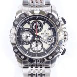 FESTINA - a stainless steel Tour de France Chrono Bike quartz chronograph wristwatch, silvered