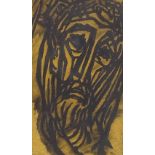 Rudolf Van Rossem (Dutch 1924 - 2007), hand coloured etching, Ecce Homo, signed and dated 1962,