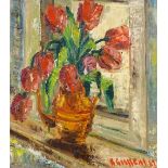 A Goossens (Belgian), oil on canvas, still life, signed and dated 1967, 20" x 18", framed