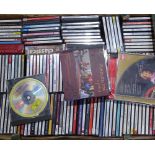 A box of Classical CDs