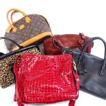 5 various handbags, including Radley