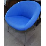 A Walter Knoll 369 Lounge Chair, designed 1956, current edition with maker's label