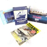 A Titanic model, a Titanic jigsaw and other memorabilia