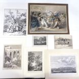 A group of 19th and 20th century prints and engravings (7)
