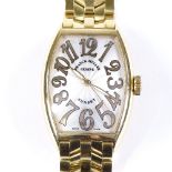 FRANCK MULLER - an 18ct gold Sunset Master of Complications automatic wristwatch, ref. 5850 SC,