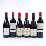 6 bottles of mixed French red wine