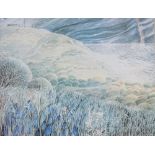 Annie Soudain, lithograph, After The Storm, signed in pencil, image 11" x 13.5", framed Perfect