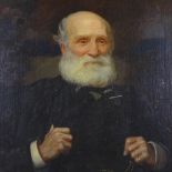 Frank Owen Salisbury (1874 - 1962), early 20th century oil on canvas, portrait of a gentleman (