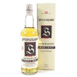 A Bottle of Springbank Single Malt Whisky, Aged 12 Years distilled by J&H Mitchell, Campbeltown,