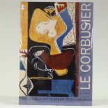 Le Corbusier 2004 Exhibition poster print, 33" x 23", unframed Very good condition