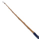 A yew and horn-mounted long bow, late 19th/early 20th, length 156cm Very good condition