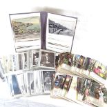Various topographical postcards, including local Bexhill, Hastings, and Eastbourne, and also