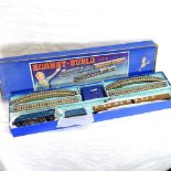 A Hornby Dublo EDP1 Passenger train set with 12V Dublo controller, model D103, with Sir Nigel