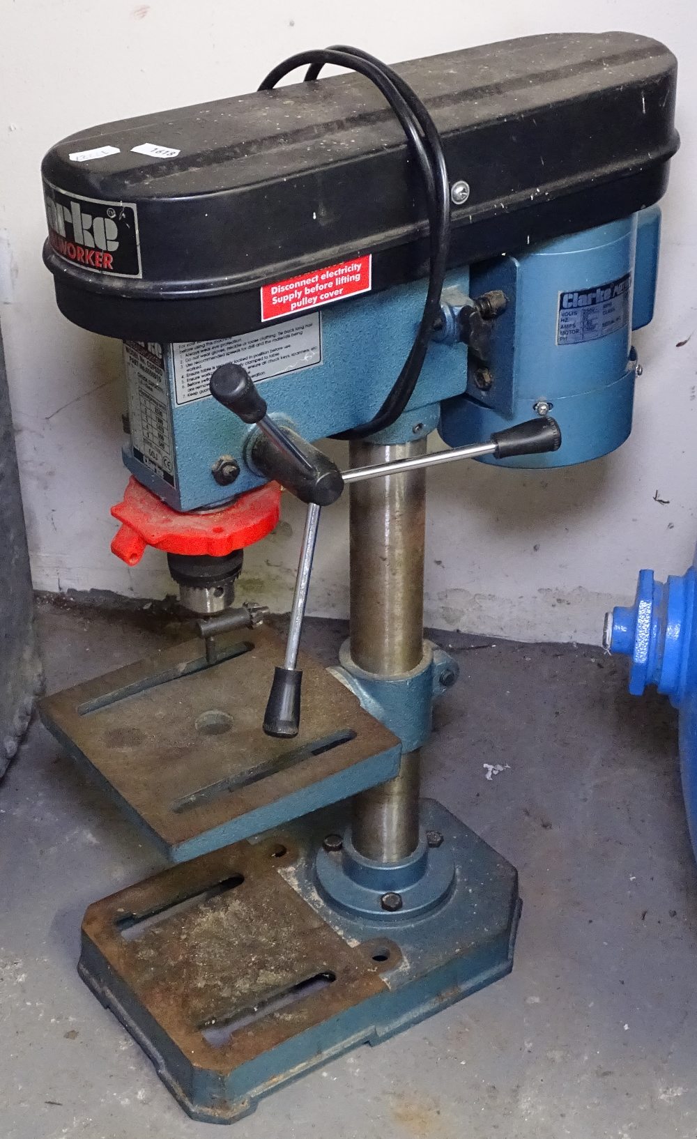 A Clarke pillar drill, GWO