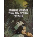 Connor Brothers, large colour print, truth is weirder than any fiction I've seen, signed in