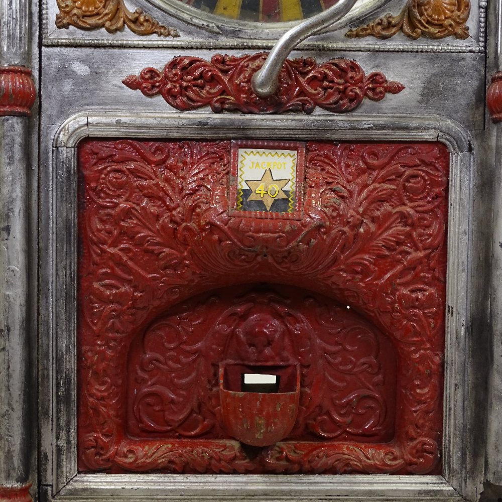 Caille's Lone Star coin-in-the-slot roulette game, manufactured in Detroit circa 1900 - 1909, the - Image 10 of 11