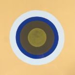 Kenneth Noland, colour screen print, Gift, published 1979 by A J Huggins, image 18" x 18",