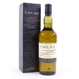 Caol Ila, bottle of Islay single malt cask strength Scotch Whisky