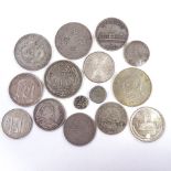 A collection of Middle Eastern 20th century silver coins