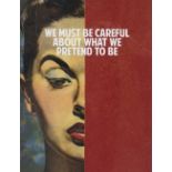 Connor Brothers, colour print, we must be careful, signed in pencil, no. 24/50, image 13" x 9.5",