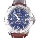BREITLING - a stainless steel Colt GMT chronometer automatic wristwatch, ref. A32350, circa 2007,