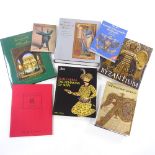 A group of 8 art reference books and catalogues, including Russian Silversmiths Hallmarks, The