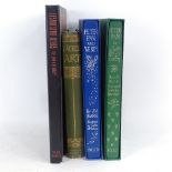 2 J M Barrie Peter Pan folio edition books, 1 illustrated by Arthur Rackham, Sacred Art book, etc (