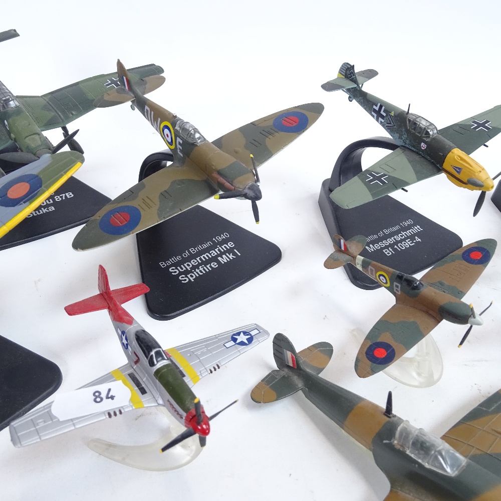 A collection of the Aviation Archive Battle of Britain 1940 model planes, including Messerschmitt, - Image 3 of 3