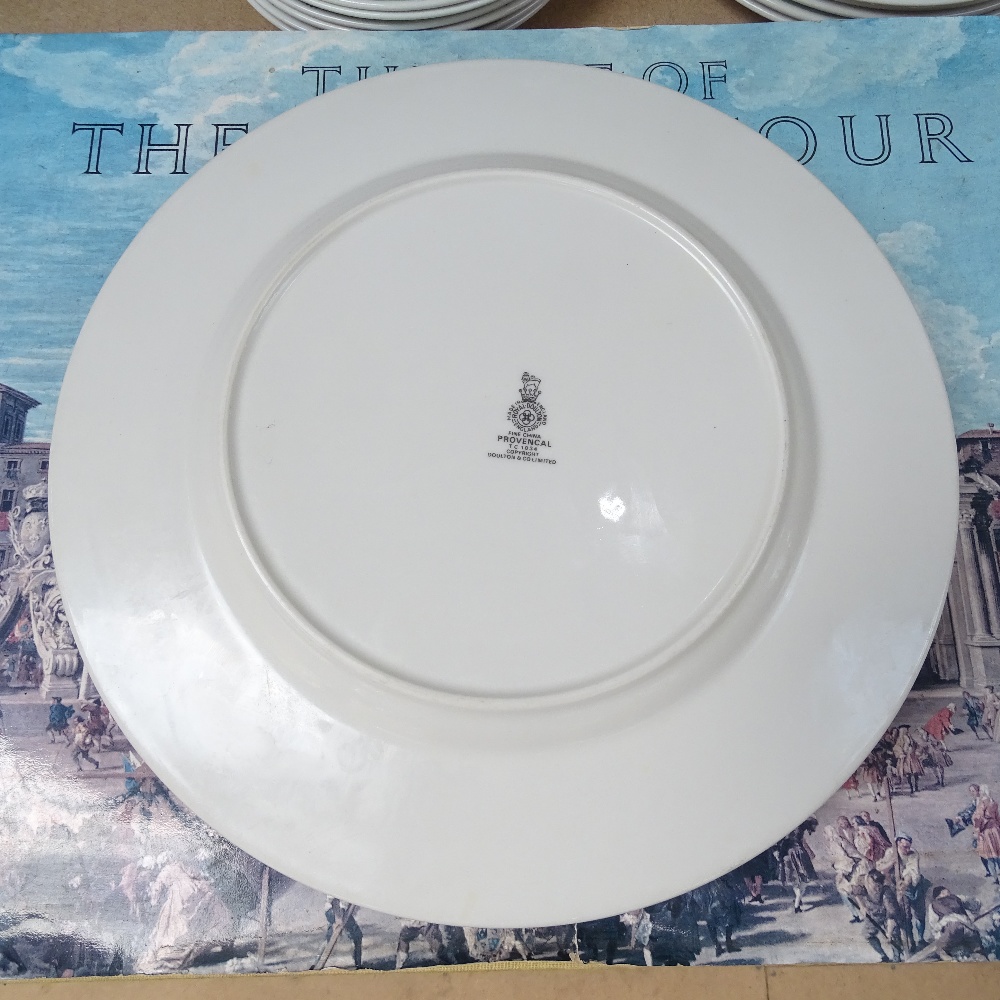 Royal Doulton "Provencal" dinner service, including tureens, and a book "The Age of The Grand Tour" - Image 2 of 3