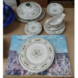 Royal Doulton "Provencal" dinner service, including tureens, and a book "The Age of The Grand Tour"