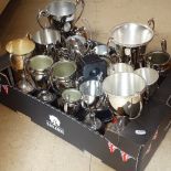 A large collection of modern 2-handled trophies