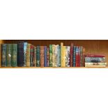 A collection of various Vintage books and novels, including Hugh Walpole, James Reeves, Captain