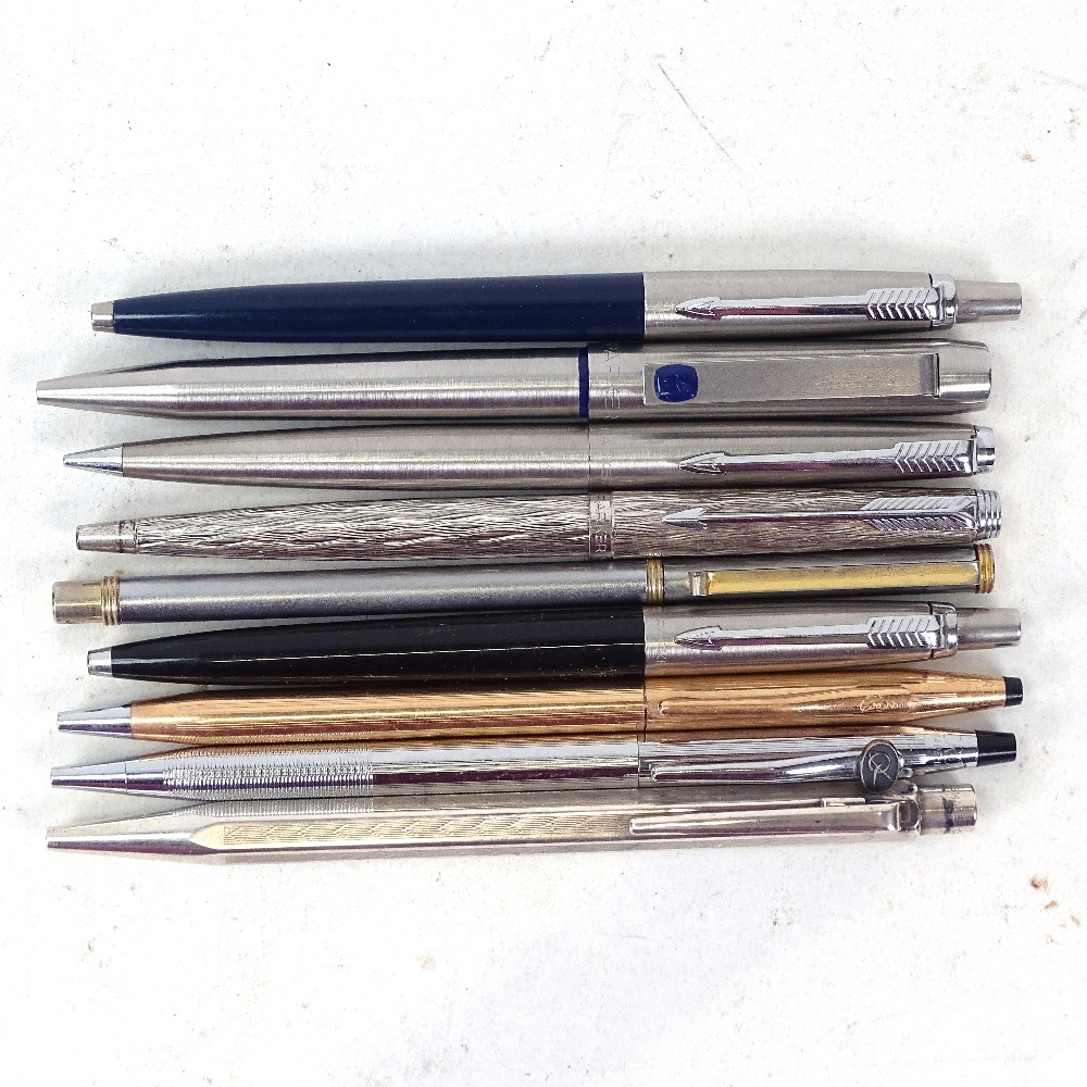 Various ballpoint pens, including Parker and Cross - Image 2 of 3