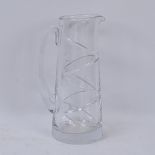 A Jasper Conran design Stuart Crystal water jug, 26.5cm