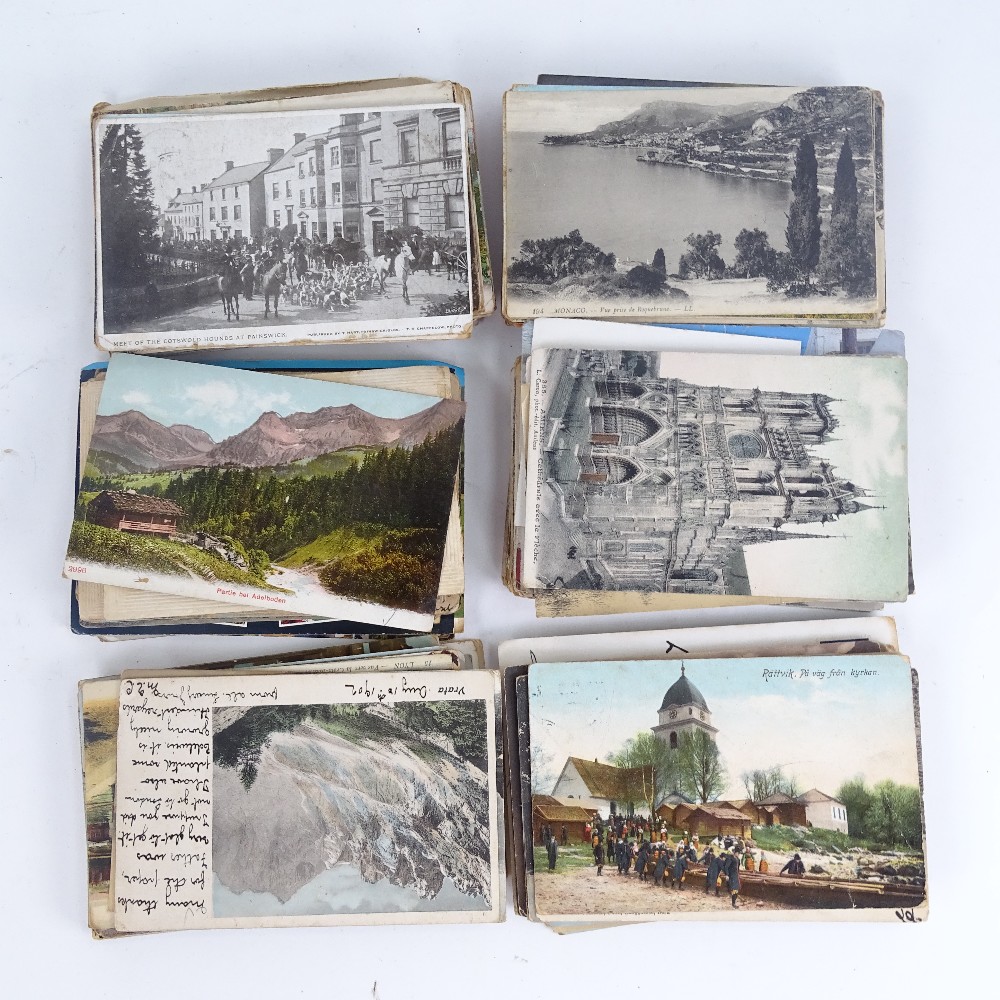 A collection of various topographical postcards, and a Vintage album - Image 3 of 3