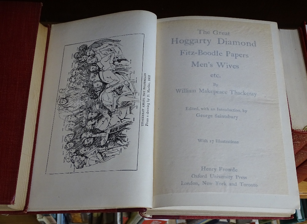 17 volumes of the Oxford Thackeray with illustrations - Image 3 of 3