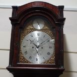 A 19th Century 8-day longcase clock, by George Tupman of Grosvenor Square London, gilt brass dial