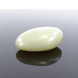A Chinese jade touchstone, length 5cm