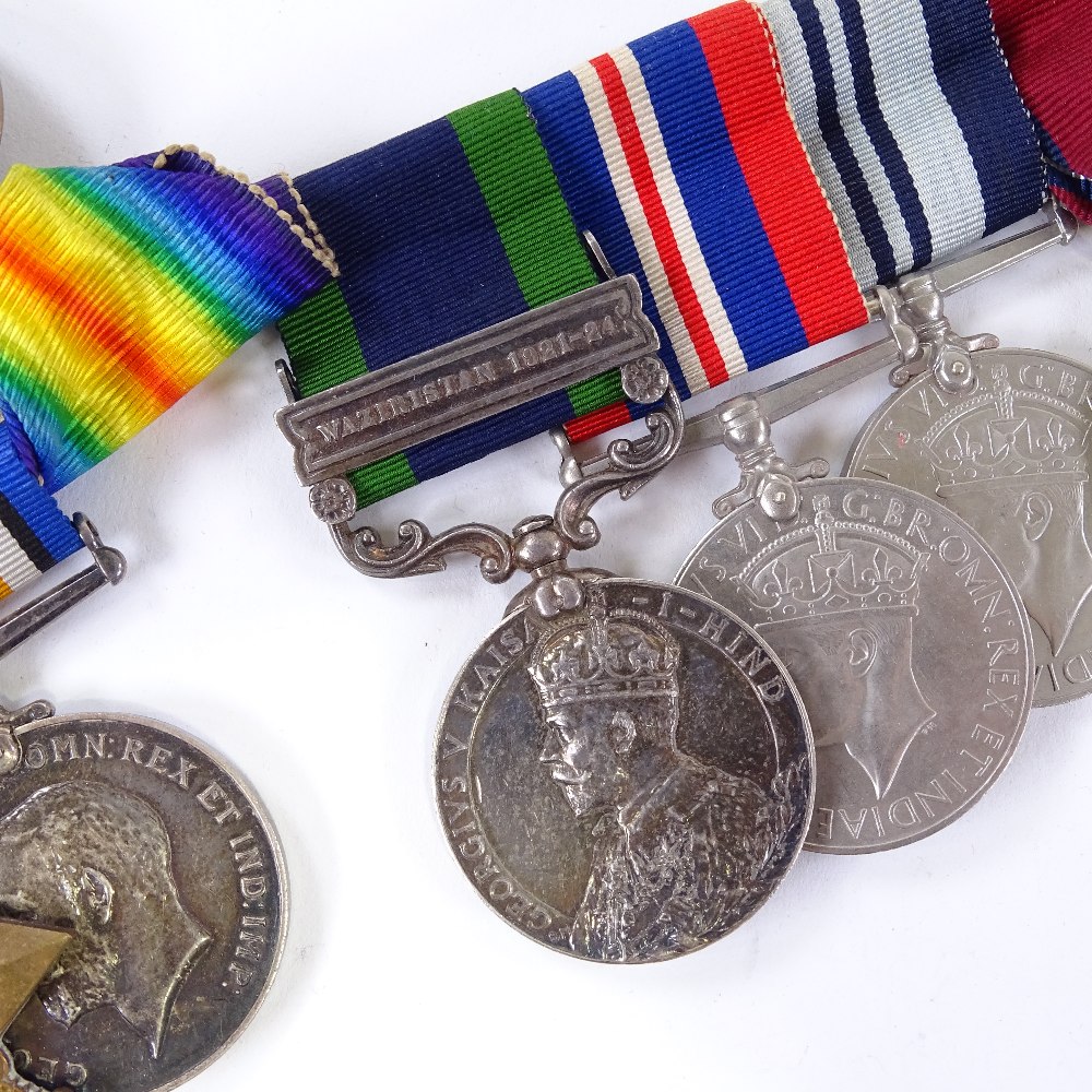 A group of 8 medals to Lieutenant/Captain Prall (surgeon), including 1914/15 Star, British War medal - Image 4 of 5