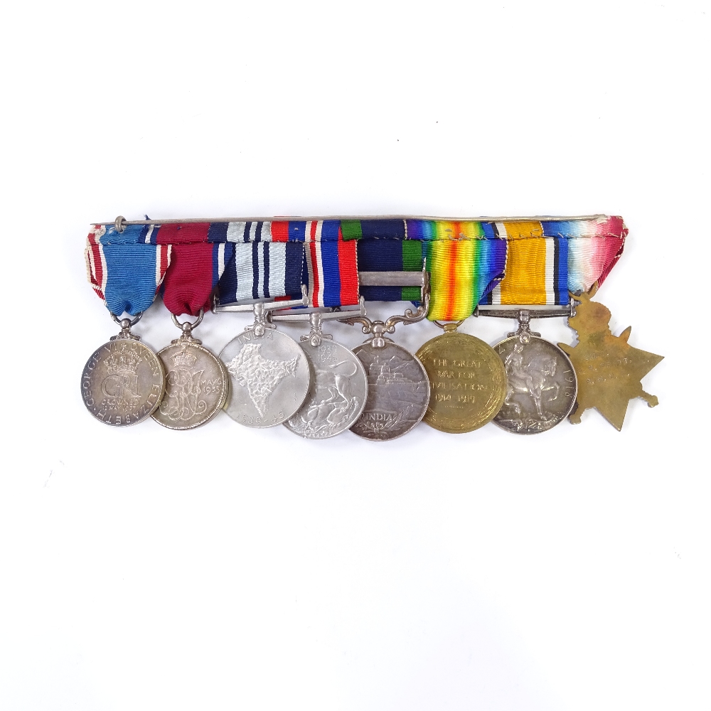 A group of 8 medals to Lieutenant/Captain Prall (surgeon), including 1914/15 Star, British War medal - Image 2 of 5