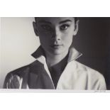 Jack Cardiff OBE, chiaroscuro on German etching paper, Audrey Hepburn, Icons collection, signed