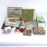 Various Vintage ephemera and collectables, including Slazenger's Lawn Tennis Racket Gut reviver,