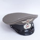 An East German NVA Army Officer's peaked cap, size 61