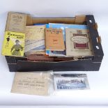 Various Royal ephemera, including Coronation ceremony booklets, stamps and coins